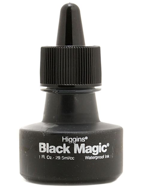 Creating Magical Effects with Higgins Black Magic Ink and a Dip Pen